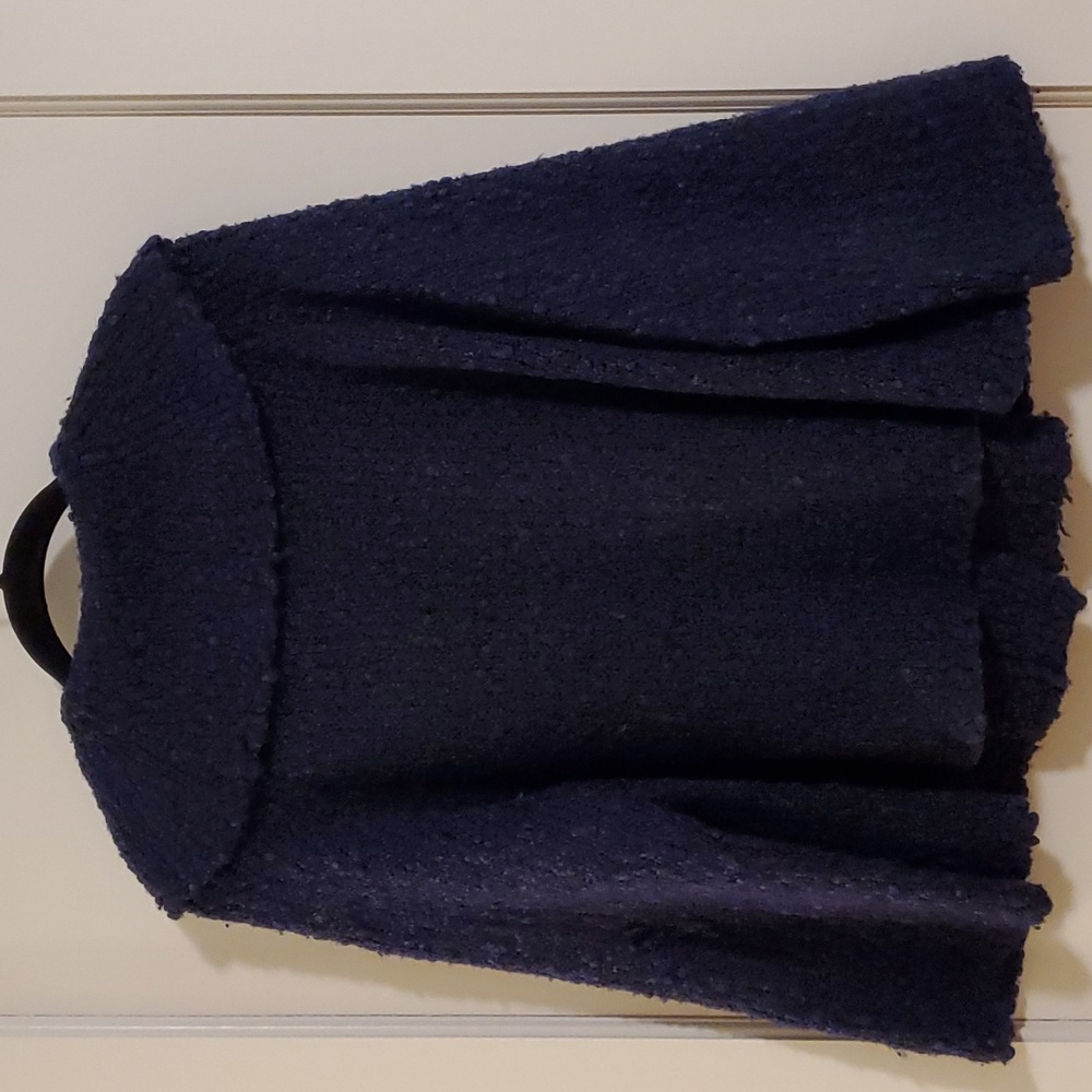 JONES NEW YORK Wide Collar Open Front Sweater - Picture 3 of 7